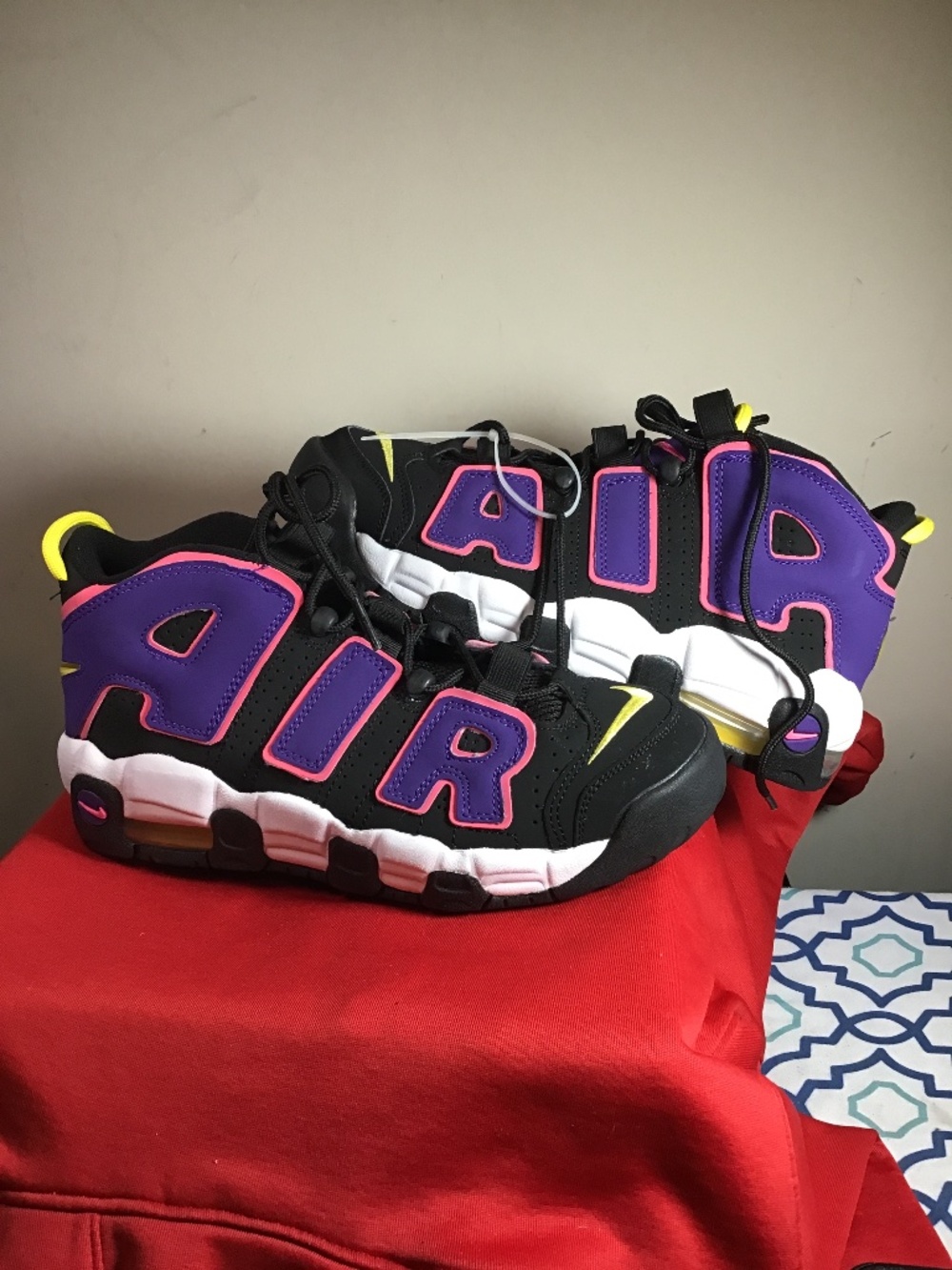 ❤️🔥Nike Air More Uptempo GS, Court Purple, new cond, size 7Y, no box🔥❤️